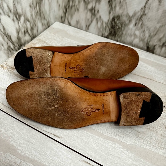 Cole Haan X Air Mens Giovanni Penny Loafer Leather Shoes Sz 9.5 Brown Classic - Picture 7 of 12